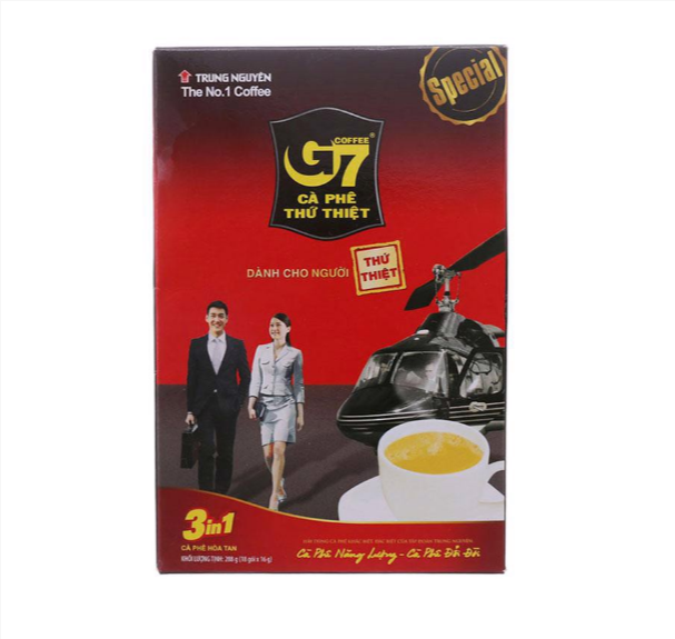 Cà phê hòa tan 3in1 G7 hộp 288g
